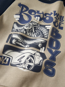 NAME IT Sweatshirt Vildar Island Fossil Boys